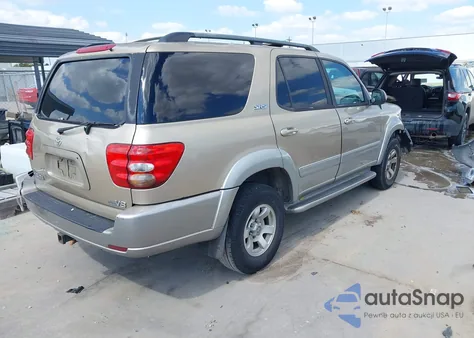 2003 Toyota Sequoia Sr5 V8 from USA, damaged, VIN 5TDZT34A23S175970